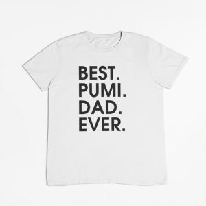 Best pumi dad ever férfi póló