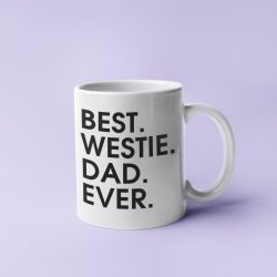 Best westie dad ever bögre