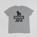 Bichon apa férfi póló