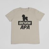 Bichon apa férfi póló
