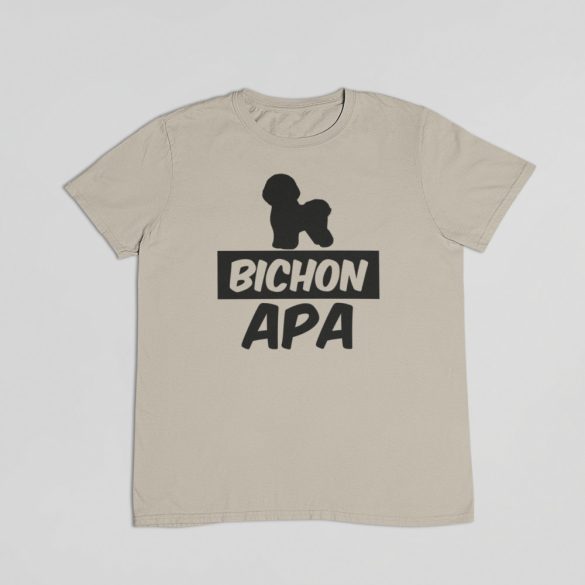 Bichon apa férfi póló