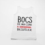 Bocs de ma csak a corgimmal beszélek férfi atléta