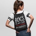 Bocs de ma csak a dobermannommal beszélek tornazsák