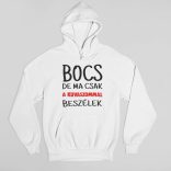 Bocs de ma csak a kuvaszommal beszélek pulóver