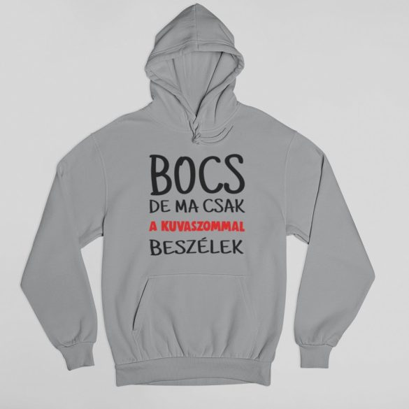 Bocs de ma csak a kuvaszommal beszélek pulóver