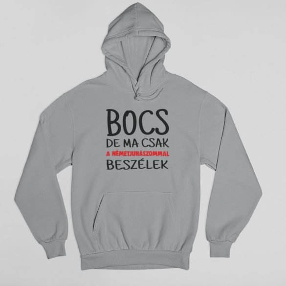 Bocs de ma csak a németjuhászommal beszélek pulóver