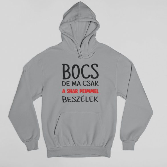 Bocs de ma csak a shar peimmel beszélek pulóver