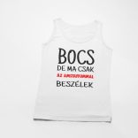 Bocs de ma csak az amstaffommal beszélek női atléta