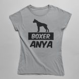 Boxer anya női póló