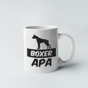 Boxer apa bögre