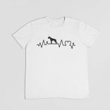 Boxer heartbeat férfi póló