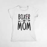 Boxer mom női póló