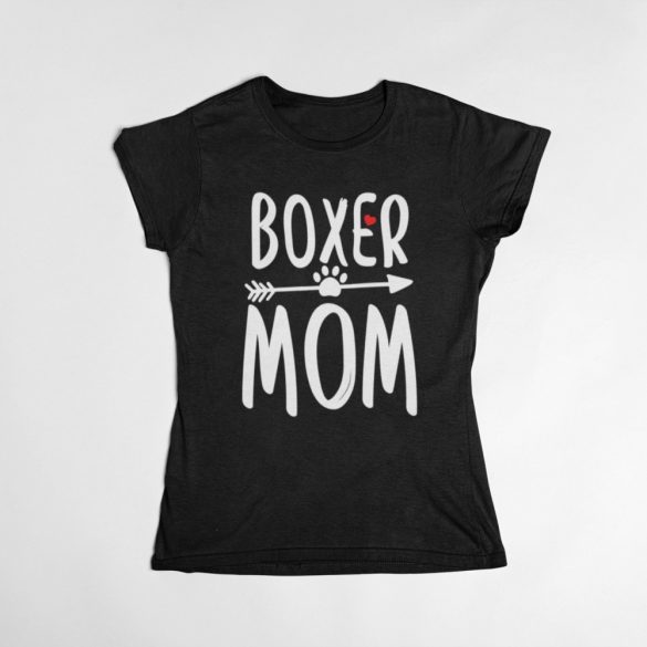 Boxer mom női póló