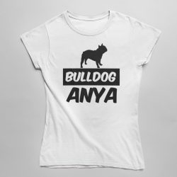 Francia Bulldog anya női póló