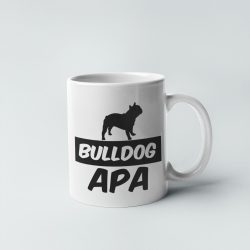 Francia Bulldog apa bögre