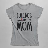 Bulldog mom női póló