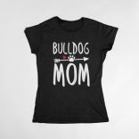 Bulldog mom női póló