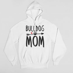 Bulldog mom női pulóver