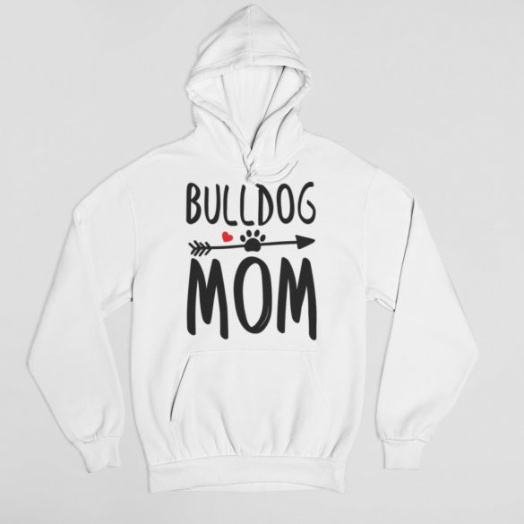 Bulldog mom női pulóver