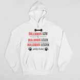 Bulldogos szív és bulldogos lélek pulóver