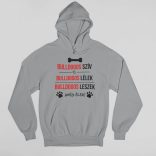 Bulldogos szív és bulldogos lélek pulóver