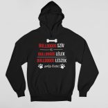 Bulldogos szív és bulldogos lélek pulóver