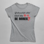 Bullmasztiff nélkül lehet élni, de minek? női póló