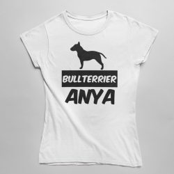 Bullterrier anya női póló