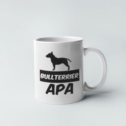 Bullterrier apa bögre