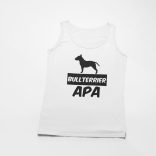 Bullterrier apa férfi atléta