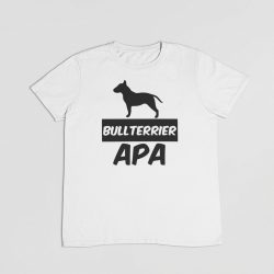 Bullterrier apa férfi póló