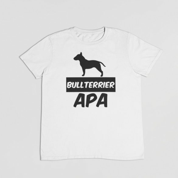 Bullterrier apa férfi póló