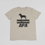 Bullterrier apa férfi póló