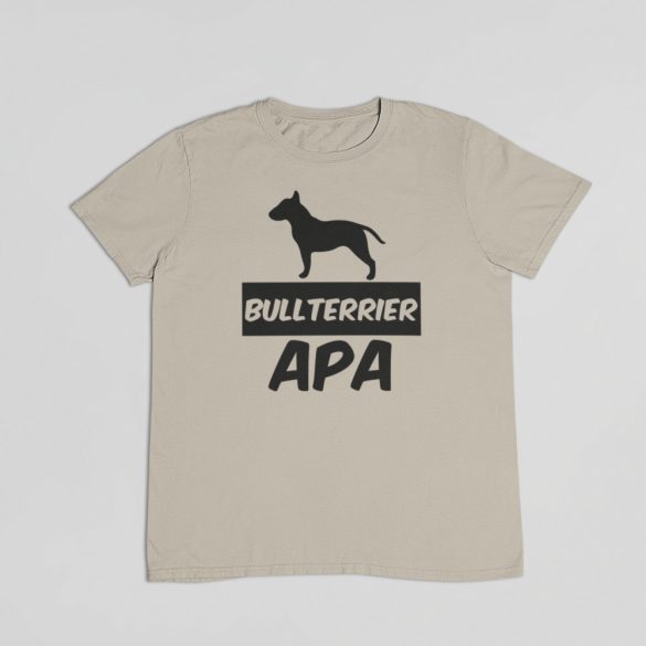 Bullterrier apa férfi póló