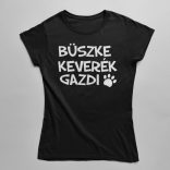 Büszke keverék gazdi női póló