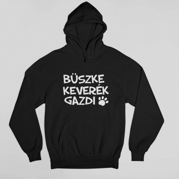 Büszke keverék gazdi pulóver