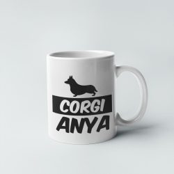 Corgi anya bögre