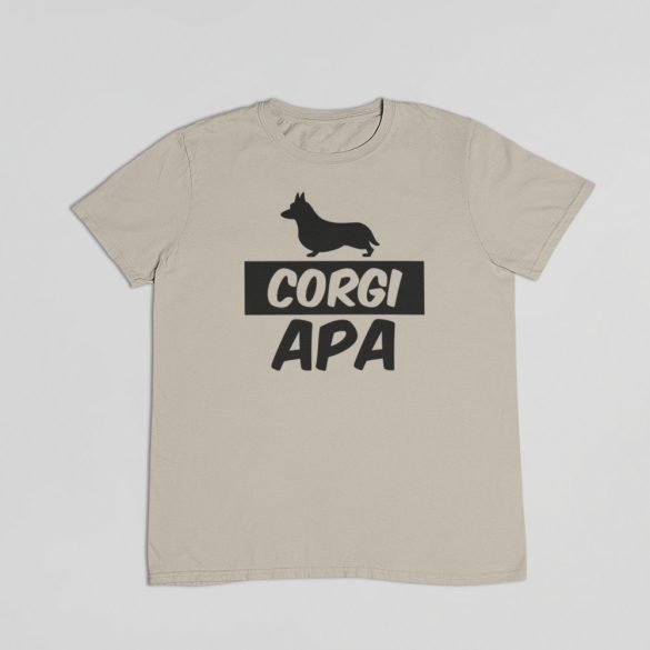 Corgi apa férfi póló