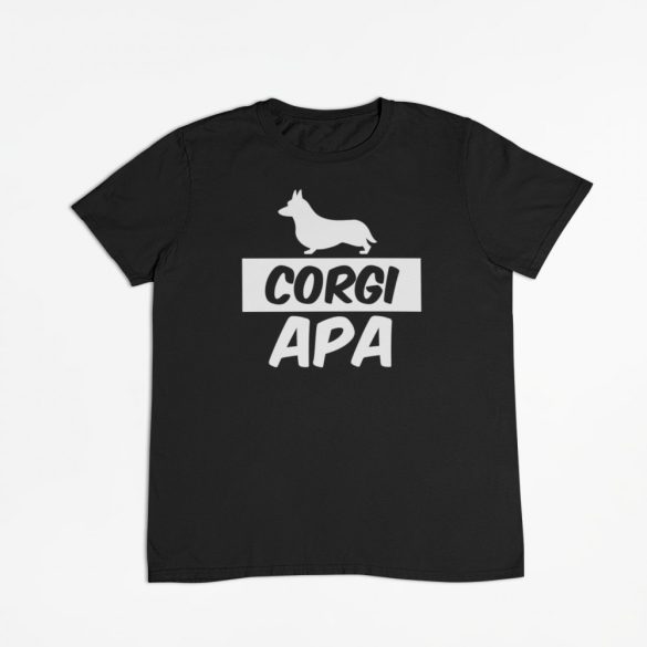 Corgi apa férfi póló