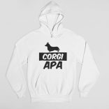 Corgi apa férfi pulóver