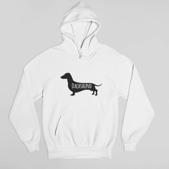 Dachshund sziluett pulóver