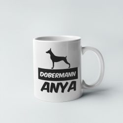 Dobermann anya bögre