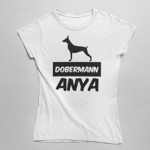 Dobermann anya női póló