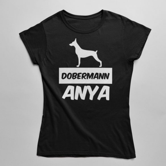 Dobermann anya női póló