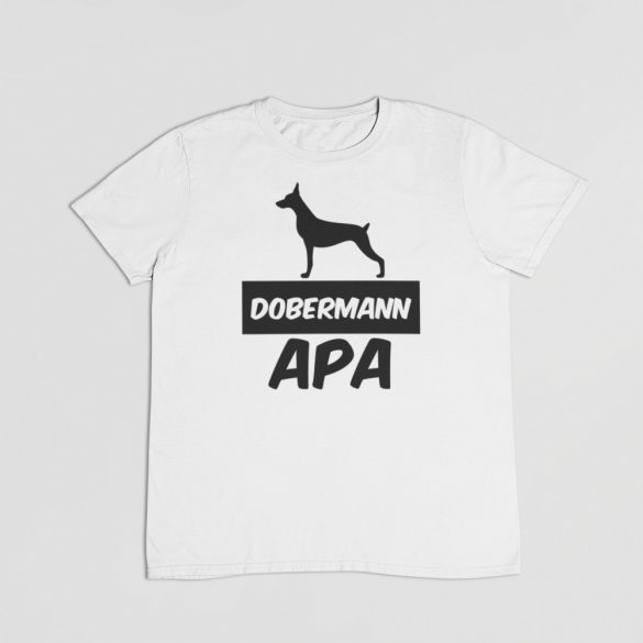 Dobermann apa férfi póló