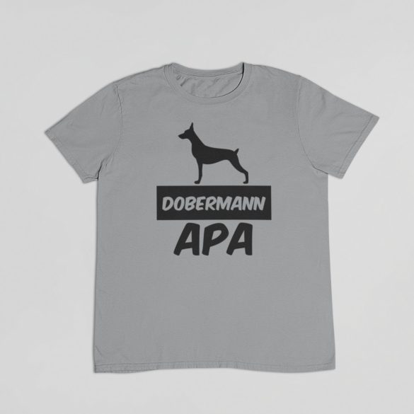 Dobermann apa férfi póló