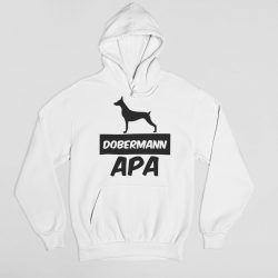 Dobermann apa férfi pulóver