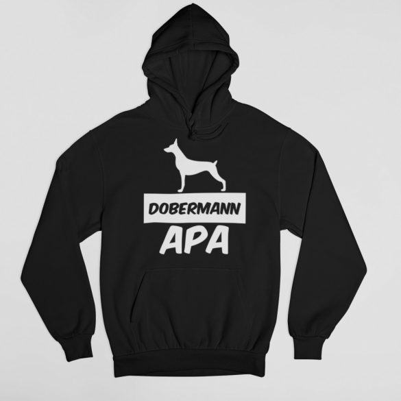 Dobermann apa férfi pulóver