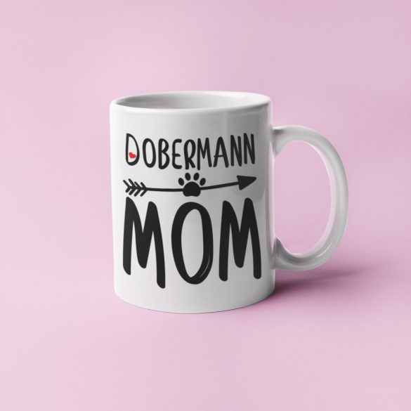 Dobermann mom bögre