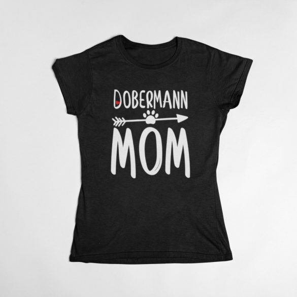 Dobermann mom női póló